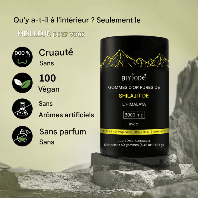 SHILAJITE GOLD GUMMIES